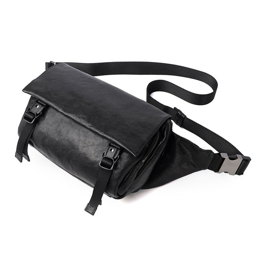 Bolso Casual de Cuero Curtido al Vegetal para Hombre - Image 3