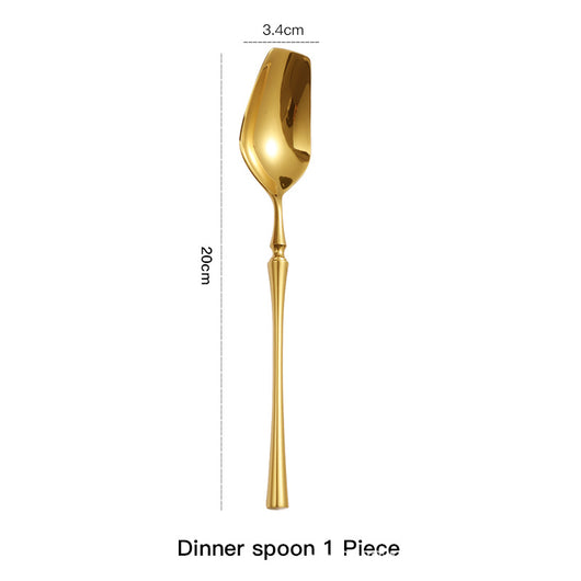 Juego de 4 Piezas de Cubertería de Acero Inoxidable para Carnes - Image 13