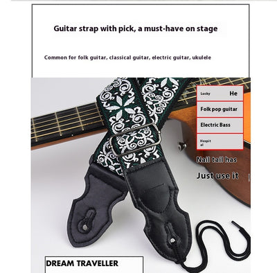 Correa de Guitarra de Cuero Artesanal - Diseño Personalizado para Guitarra Acústica y Eléctrica - Image 23