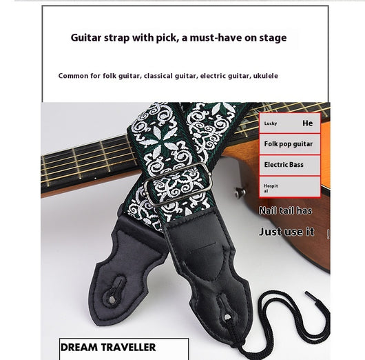 Correa de Guitarra de Cuero Artesanal - Diseño Personalizado para Guitarra Acústica y Eléctrica - Image 23