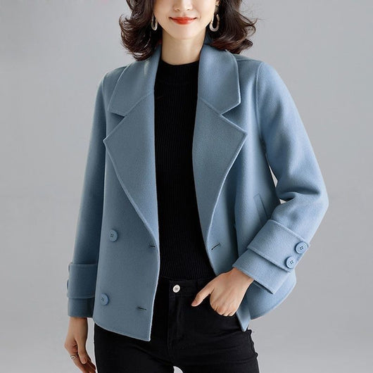 Blazer Ejecutivo de Lana Sintética para Mujer - Image 9