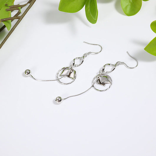 Aretes Borla Temperamento Efecto Cara Delgada Estilo Francés - Image 10