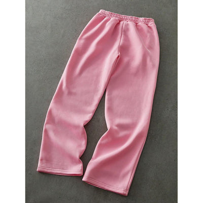 Pantalones Rectos Holgados de Diseño Contemporáneo para Hombre - Image 3