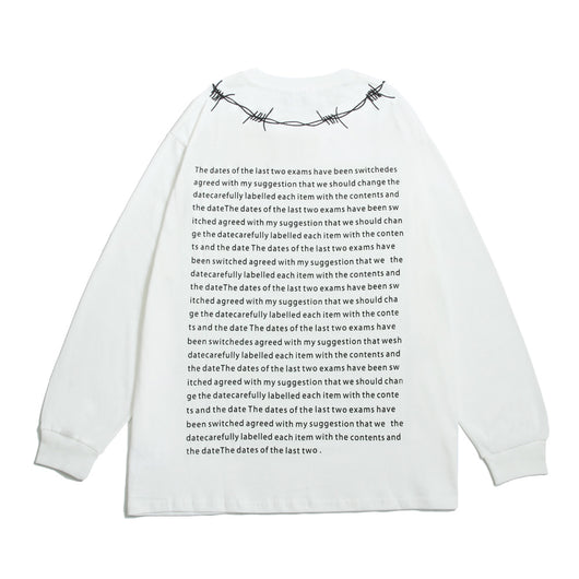 Sudadera Estampada Suelta para Hombre - Manga Larga Cuello Redondo - Image 2