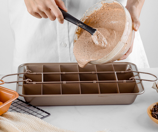 Molde Cuadrado Reforzado para Brownies y Repostería Casera - Image 11