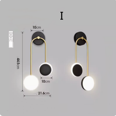 Lámpara de Pared Moderna sin Instalación para Dormitorio y Pasillo - Image 4
