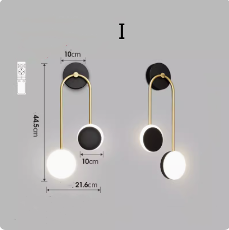 Lámpara de Pared Moderna sin Instalación para Dormitorio y Pasillo - Image 4