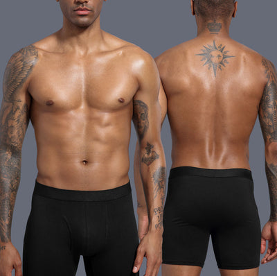 Bóxers Largos de Algodón Puro para Hombre