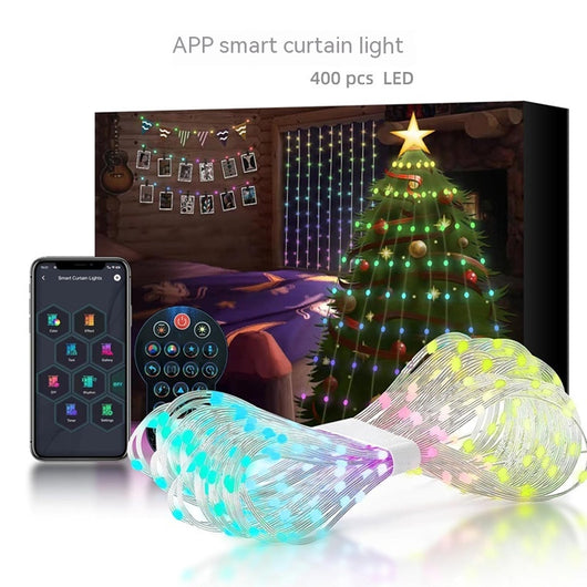 Cadena de Luces LED Inteligente Bluetooth con Control de Color por App