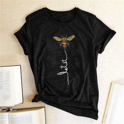 Camiseta Estampada Cúrcuma Manga Corta para Mujer - Verano - Image 3