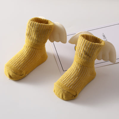 Calcetines Angelicales para Bebé con Alas Bordadas - Image 15