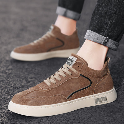 Zapatos Casuales de Cuero para Hombre - Estilo Británico Versátil - Image 8