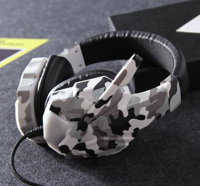 Auriculares Camuflaje con Luz Brillante SY830MV - Image 14