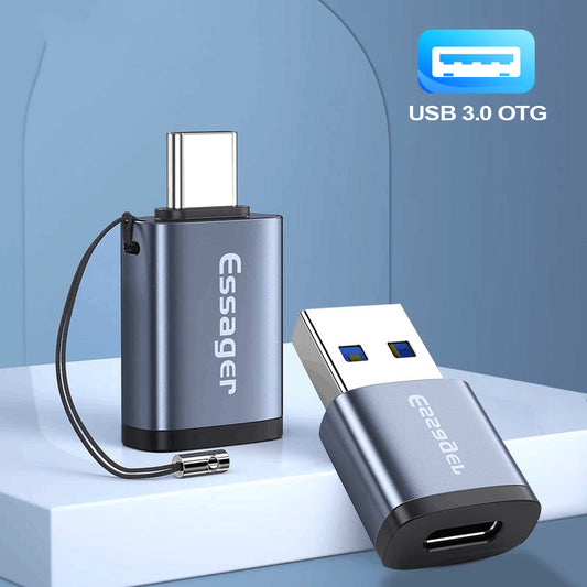 Adaptador USB-C a USB 3.0 OTG para Celular y Tablet