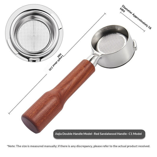 Portafiltro sin Fondo Estilo Italiano para Máquinas de Espresso - Image 11