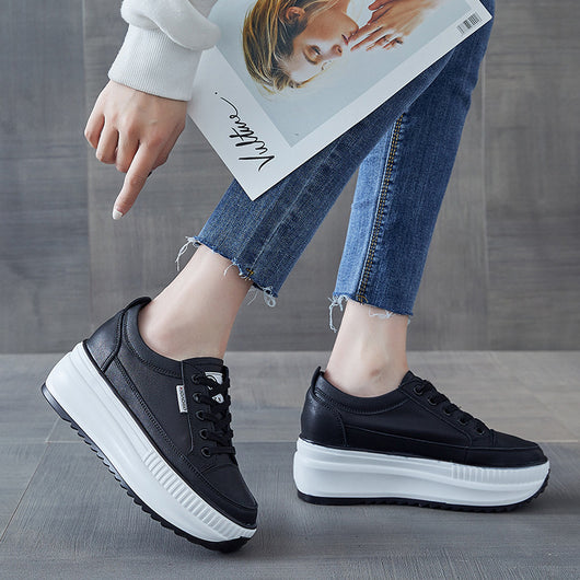 Zapatos Plataforma Transpirables con Malla de Arroz - Estilo Moderno - Image 8