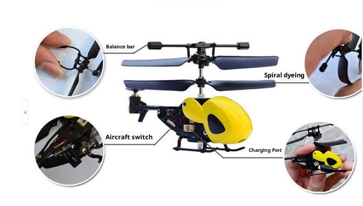 Helicóptero Volador Miniatura con Control Remoto - Image 20