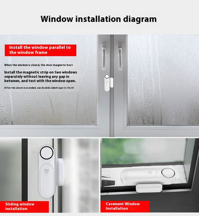 Alarma de Seguridad para Puertas y Ventanas con Red Protectora - Image 14