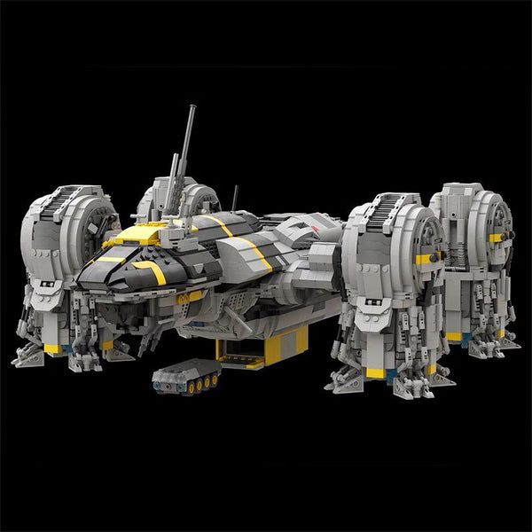 Maqueta de Nave Espacial Armable - Bloques de Construcción Grandes