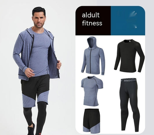 Conjunto Deportivo Completo para Correr - Mallas de 5 Piezas Secado Rápido Hombre - Image 10