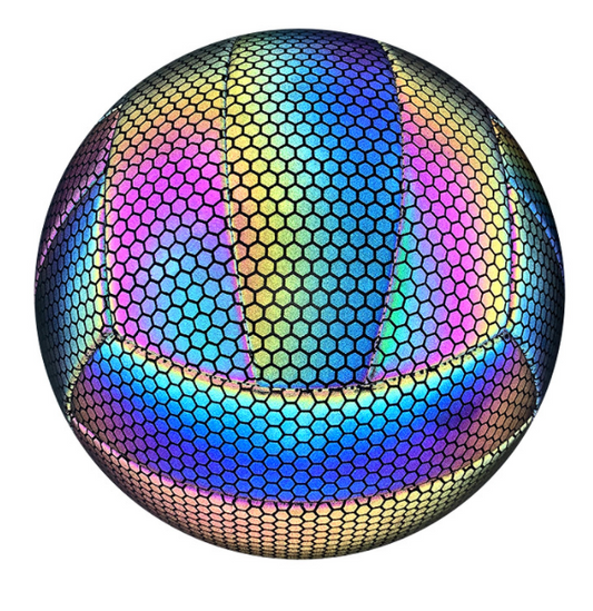 Balón de Voleibol Reflectante de Cuero Suave para Exámenes de Ingreso a Secundaria - Image 2