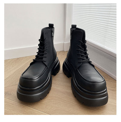 Botas Martin de Plataforma con Aumento de 7CM - Estilo Casual Elevado - Image 19