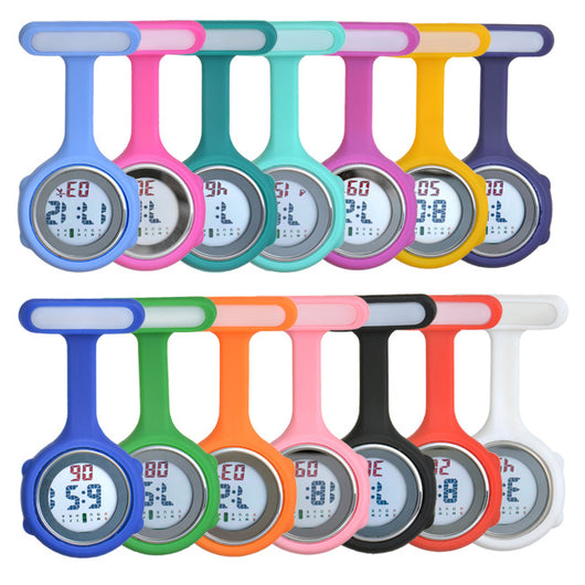 Reloj Digital Multifuncional para Enfermeras con Cronómetro de Silicona - Image 2