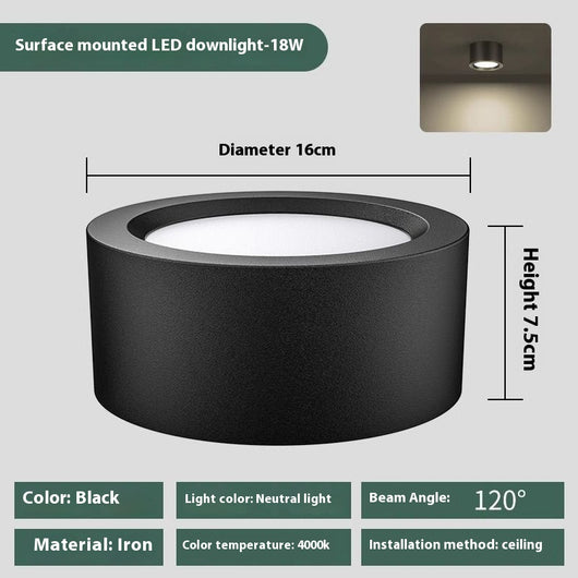 Downlight LED Embutido Redondo para Hogar - Image 15