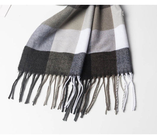 Bufanda Cuadriculada para Hombre - Cálida y Versátil - Image 20