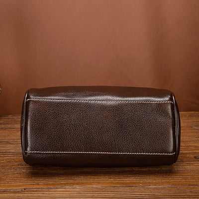 Bolso Retro de Cuero Genuino para Mujer - Diseño Casual y Portátil - Image 13