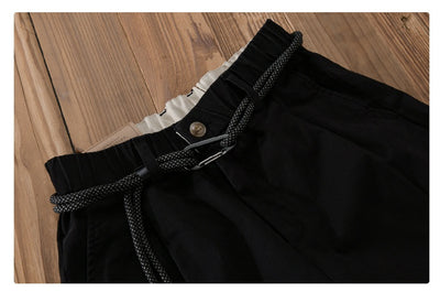 Pantalones Overol Japoneses Holgados para Hombre - Image 22