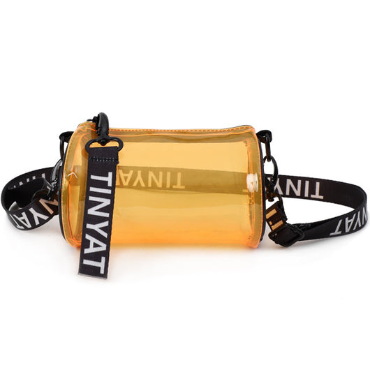 Bolsa Transparente Mini de Hombro para Mujer - Bandolera Portamóvil