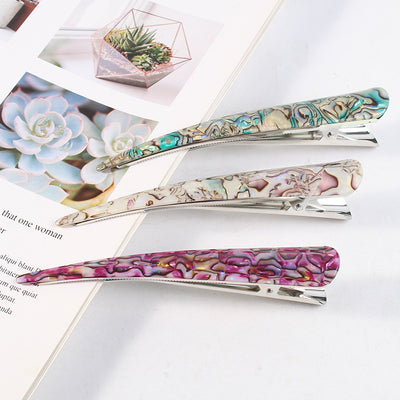 Pinzas de Cabello Acrílicas Metálicas - Accesorios Elegantes para Peinados - Image 21