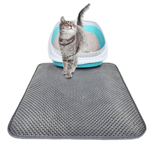 Tapete Atrapador de Arena para Gatos de Doble Capa EVA Impermeable - Image 12