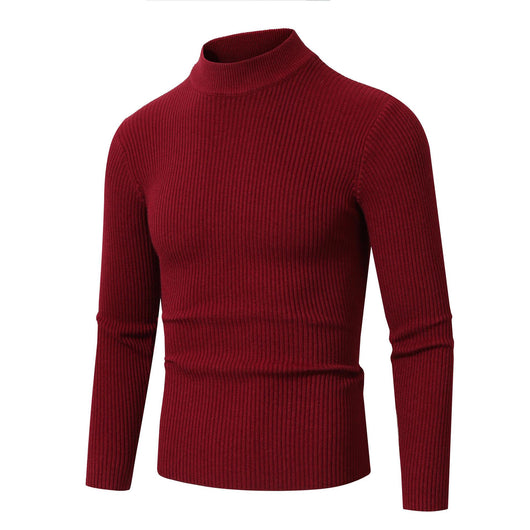 Suéter de Punto Rayado Masculino - Estilo Versátil