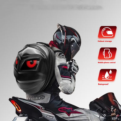 Bolsa para Casco de Moto con LED Luminoso e Impermeable - Image 5