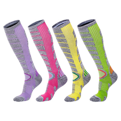 Calcetines de Senderismo Terry Gruesos para Hombre y Mujer