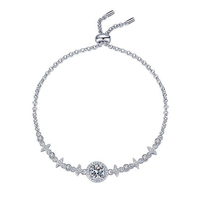 Pulsera de Plata Esterlina 925 con Diamante Moissanita para Mujer - Image 5