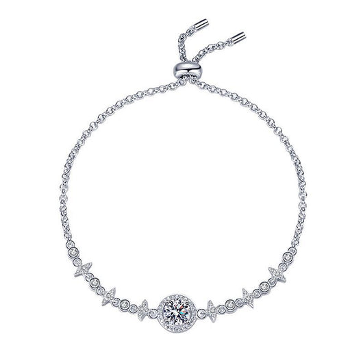 Pulsera de Plata Esterlina 925 con Diamante Moissanita para Mujer - Image 5