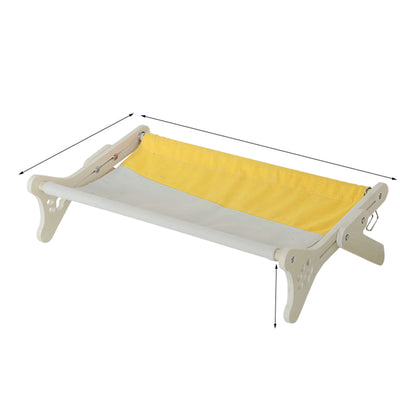 Cama Colgante de Madera Maciza para Gatos - Reposa Ventanal - Image 5
