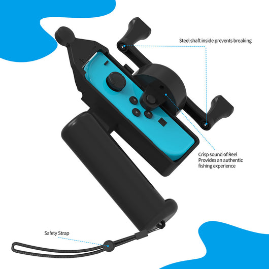 Soporte para Controles de Juego Diseño Caña de Pesca con Empuñaduras Ergonómicas - Image 10