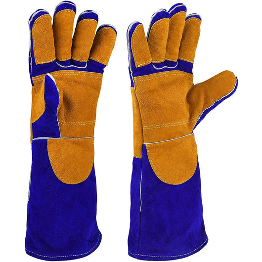 Guantes de Cuero Profesionales para Soldadura Industrial con Protección Laboral - Image 7