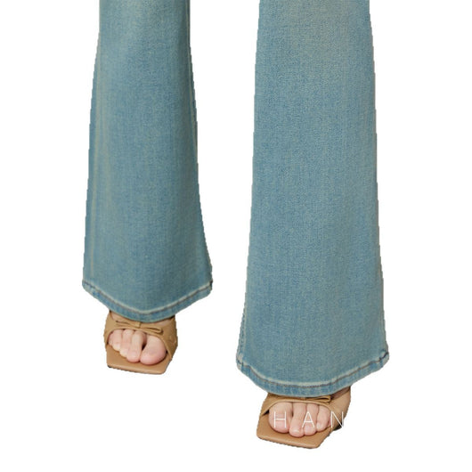 Pantalones Skinny Talle Alto Acampanados Mujer - Colores Claros Primavera Verano - Image 6