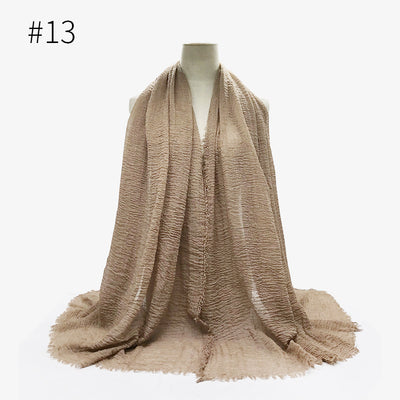 Chal Elegante Bicolor con Punta Reforzada - Bufanda Versátil para Mujer - Image 15