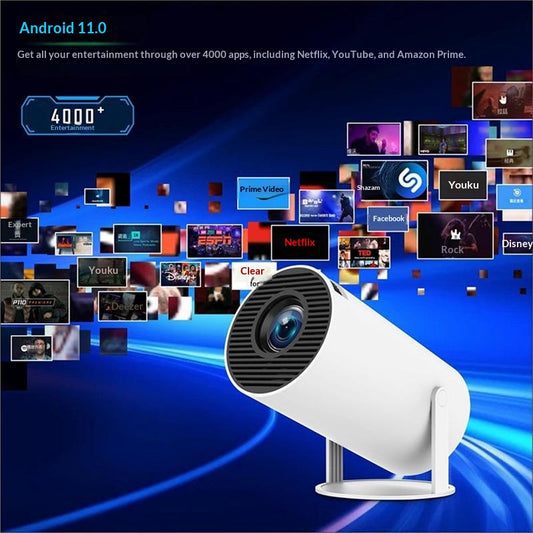 Proyector Portátil HY300 Plataforma Cloud Multiregional