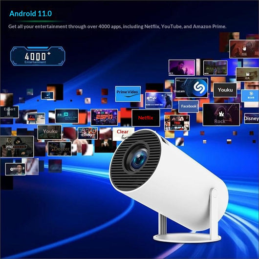 Proyector Portátil HY300 Plataforma Cloud Multiregional