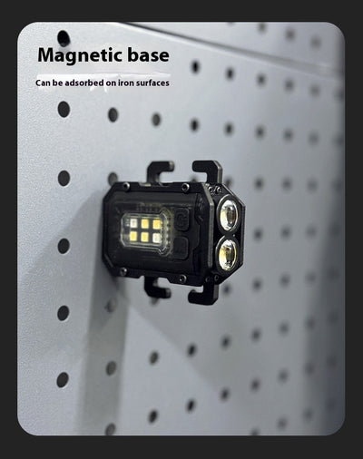 Linterna Táctica Portátil con Montaje para Mochila - Luz de Advertencia Profesional - Image 9