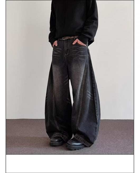 Pantalones Hombre Relaxed Premium Pierna Ancha Versátiles - Image 11