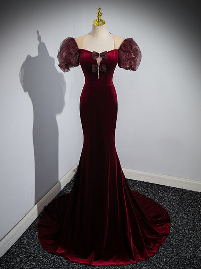 Vestido de Noche Terciopelo Performance para Mujer - Image 3