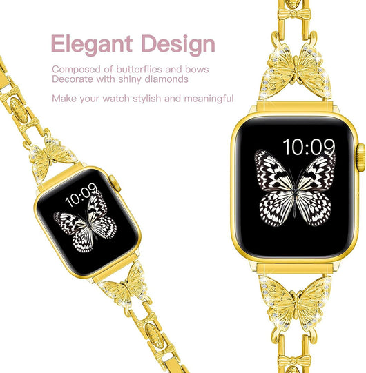 Correa de Reloj con Mariposa de Diamantes - Talla Pequeña - Image 29